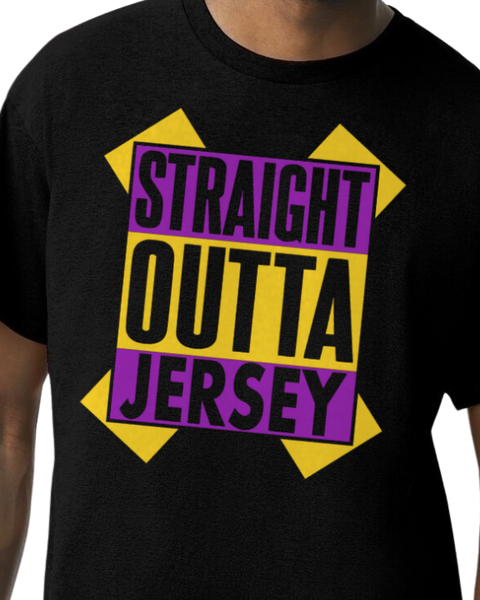 Straight Outta Jersey - Purple / Gold