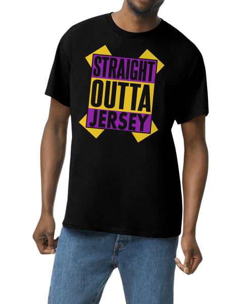 Straight Outta Jersey - Purple / Gold