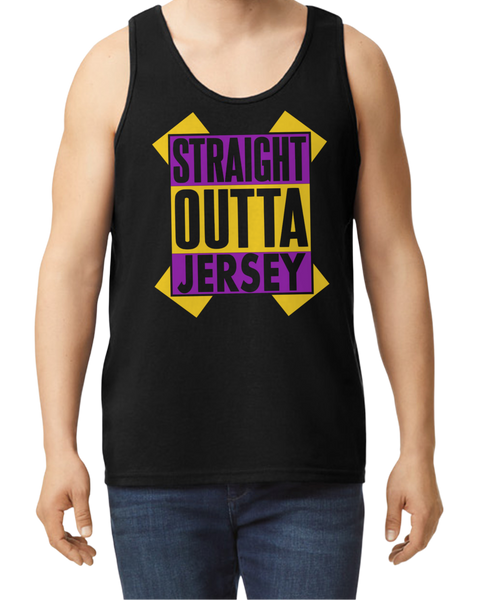 Straight Outta Jersey - Purple / Gold