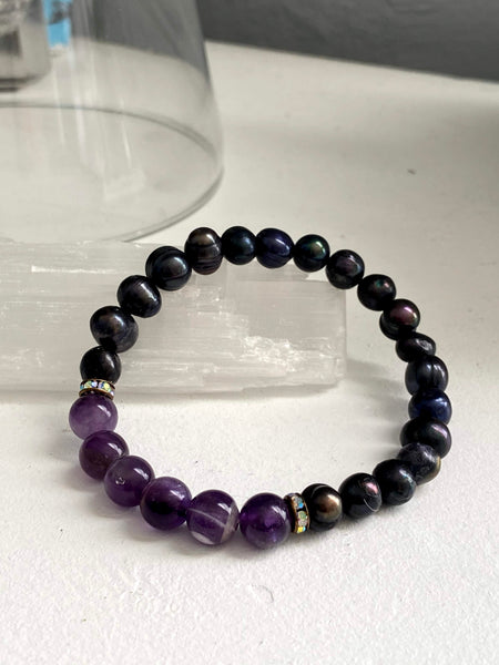 Inspire me - Amethyst  Bracelet